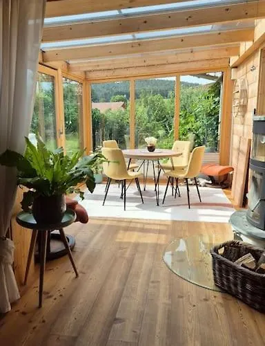 Oekologisches Hideaway Mit Sauna Und Grossem Garten Feriehus Sesslach